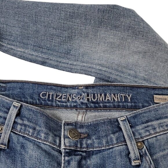 Citizens of Humanity Jeans 28 Thompson Blue Skinny Medium Wash Mid Rise COH - Picture 7 of 12